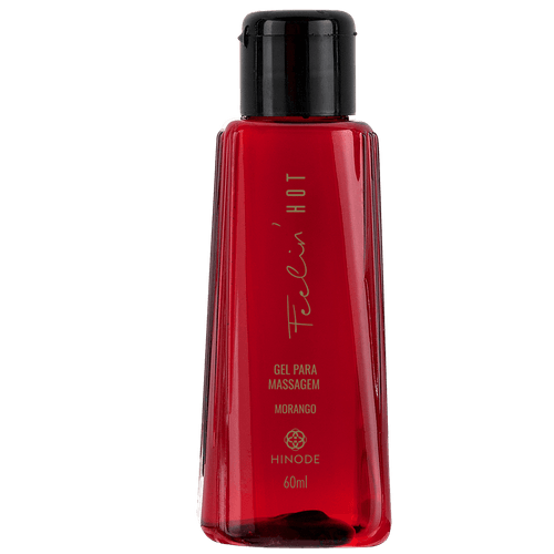 Gel Para Massagem Feelin Hot Morango 60ml