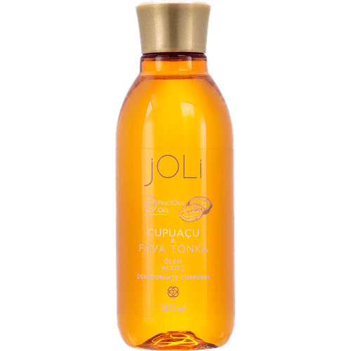 Óleo Desodorante Corporal Joli Cupuaçu e Fava Tonka 200ml