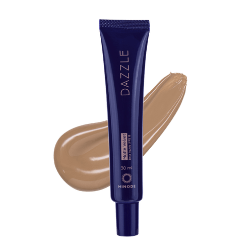 Base Líquida Matte Velvet Ultra HD Dazzle 30ml Médio 1